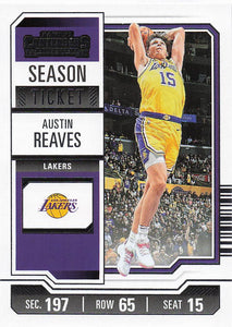2023-24 Panini Contenders Basketball Austin Reaves #15