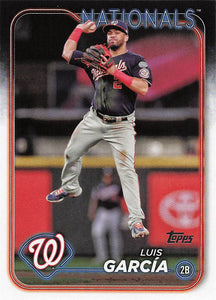 2024 Topps Baseball Series 2 Luis García #657