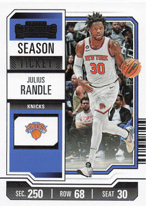 2023-24 Panini Contenders Basketball Julius Randle #18