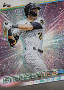 2024 Topps Baseball Series 2 Stars of the MLB Christian Yelich #SMLB-41