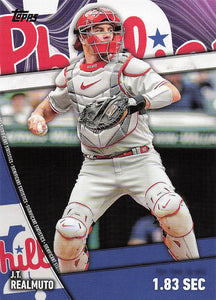 2024 Topps Baseball Series 2 Significant Statistics J.T. Realmuto #SS-17