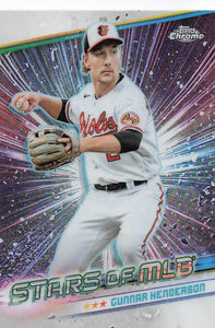 2024 Topps Baseball Series 2 Stars of the MLB Chrome Gunnar Henederson #CSMLB-33