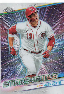 2024 Topps Baseball Series 2 Stars of the MLB Chrome Joey Votto #CSMLB-39