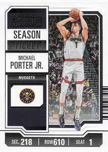 2023-24 Panini Contenders Basketball Michael Porter Jr. #28