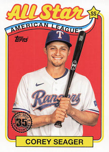 2024 Topps Baseball Series 2 1989 All Stars Corey Seager #89ASB-18