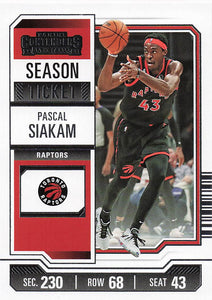 2023-24 Panini Contenders Basketball Pascal Siakam #30