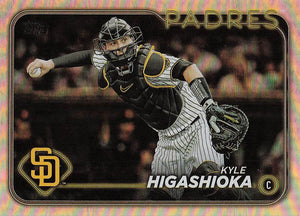 2024 Topps Baseball Series 2 Rainbow Foil Kyle Higashioka #512