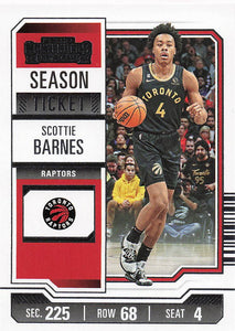 2023-24 Panini Contenders Basketball Scottie Barnes #37