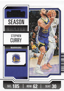 2023-24 Panini Contenders Basketball Stephen Curry #55