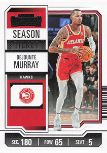 2023-24 Panini Contenders Basketball Dejounte Murray #57