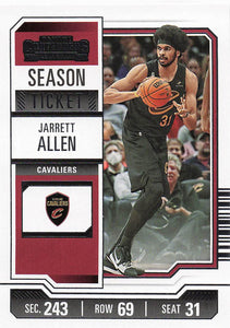 2023-24 Panini Contenders Basketball Jarrett Allen #58
