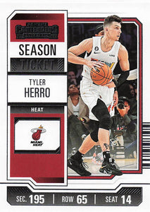 2023-24 Panini Contenders Basketball Tyler Herro #60