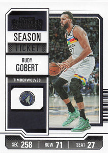 2023-24 Panini Contenders Basketball Rudy Gobert #64