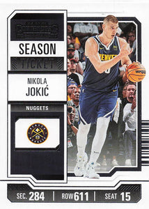 2023-24 Panini Contenders Basketball Nikola Jokic #1