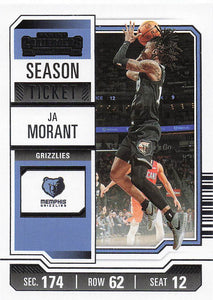 2023-24 Panini Contenders Basketball Ja Morant #74