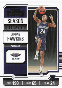 2023-24 Panini Contenders Basketball Jordan Hawkins #76 RC