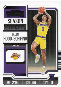 2023-24 Panini Contenders Basketball Jalen Hood-Schifino #83 RC