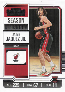 2023-24 Panini Contenders Basketball Jaime Jaquez Jr. #84 RC