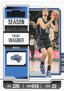 2023-24 Panini Contenders Basketball Franz Wagner #97