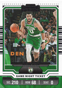 2023-24 Panini Contenders Basketball Game Night Ticket Jayson Tatum #16