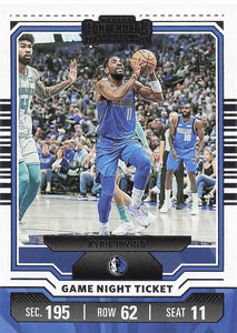 2023-24 Panini Contenders Basketball Game Night Ticket Kyrie Irving #25
