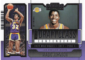 2023-24 Panini Contenders Basketball Historic Darft Class Contenders Magic Johnson #15