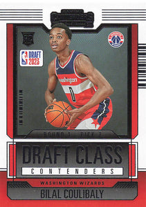 2023-24 Panini Contenders Basketball Draft Class Contenders Bilal Coulibaly #8 RC