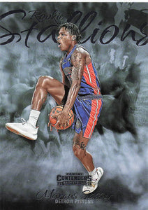 2023-24 Panini Contenders Basketball Rookie Stallions Marcus Sasser #9