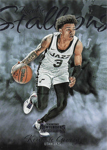 2023-24 Panini Contenders Basketball Rookie Stallions Keyonte George #18