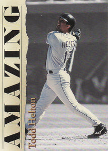 2001 Royal Rookies Throwbacks Amazing Todd Helton #A5