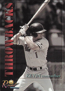 2001 Royal Rookies Throwbacks Kevin Connacher #9