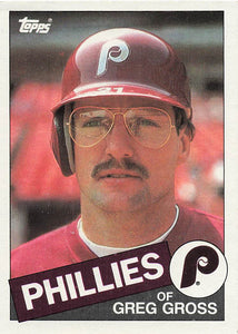 1985 Topps Greg Gross #117