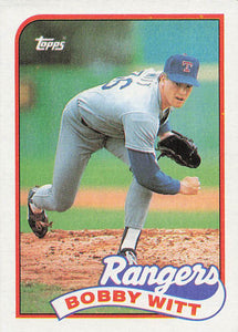 1989 Topps Bobby Witt #548