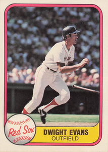 1981 Fleer Dwight Evans #232