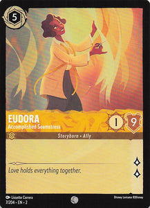 2023 Disney Lorcana Rise of the Floodborn  Eudora, Accomplished Seamstress  #7