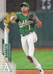 2020 Topps Series 2 Franklin Barreto #356