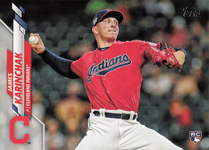 2020 Topps Series 2 James Karinchak #380 RC