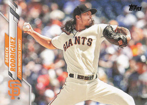 2020 Topps Series 2 Dereck Rodriguez #393