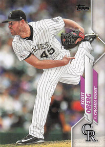2020 Topps Series 2 Scott Oberg #395