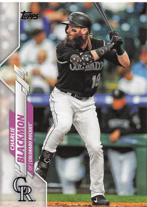 2020 Topps Series 2 Charlie Blackmon #397