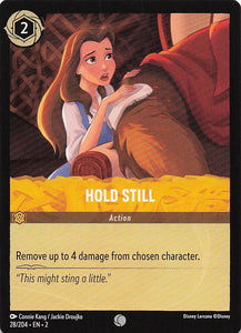 2023 Disney Lorcana Rise of the Floodborn  Hold Still  #28