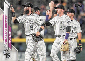 2020 Topps Series 2 Colorado Rockies #417
