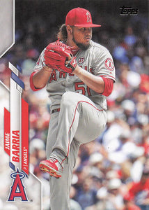 2020 Topps Series 2 Jaime Barria #428
