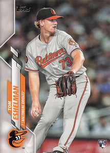2020 Topps Series 2 Tom Eshelman #442 RC