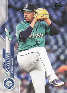 2020 Topps Series 2 Justus Sheffield #451