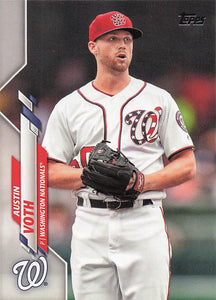 2020 Topps Series 2 Austin Voth #454