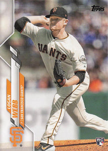2020 Topps Series 2 Logan Webb #514 RC
