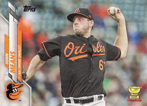 2020 Topps Series 2 John Means #550 RC