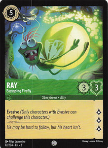 2023 Disney Lorcana Rise of the Floodborn  Ray, Easygoing Firefly  #92
