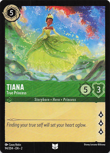 2023 Disney Lorcana Rise of the Floodborn  Tiana, True Princess  #94